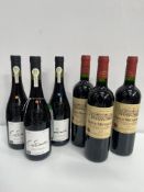6 x Bottles of French Red Wine- 3x 14% 75cl; 3x 14.5% 75cl