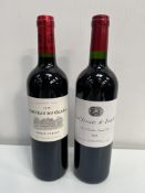 2 x Bottles of French Red Wine- 2010 14.5% 75cl & 2015 14% 75cl total RRP £94.90