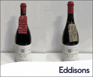 The Stock of an Established Wine Retailer to include various wines by the bottle.