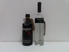 2 x Bottles of Gin- Brockmans 40% 70cl and Brecon 40% 70cl