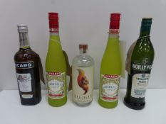 5 x Bottles of Spirits/Liqueurs