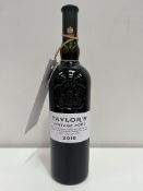 Taylors 2016 Vintage Port 20% 75cl RRP £97.95