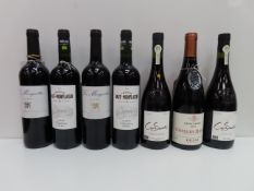7 x Bottles of French Red Wine total approx. RRP £110