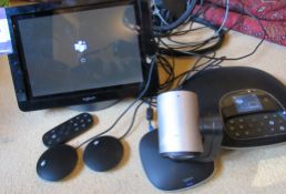 Logitech Group Video conferencing system including pan and tilt camera