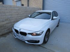 BMW 3 SERIES DIESEL SALOON 320d Sport 4dr, White, Registration AK62LCL, Date of Registration 23