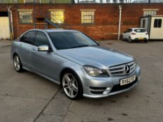 MERCEDES-BENZ C CLASS DIESEL SALOON C220 CDI BlueEFFICIENCY AMG Sport 4dr Auto Registration RV62FXF,