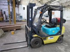 KOMATSU FG15HT-1E1 Forklift Truck; Year: 1996; SN: 110087; Bottle Not Included