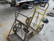 2 x Various Bottle Trolleys