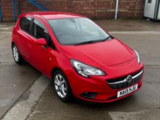VAUXHALL CORSA HATCHBACK SPECIAL EDS}1.4 ecoFLEX Excite 5dr [AC], Registration NA15HJU, Date of