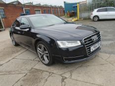 AUDI A8 TDI Quatro Hatchback with Heated Seats, SatNav and 360 Cameras; VRM: LY64SXH; Date or