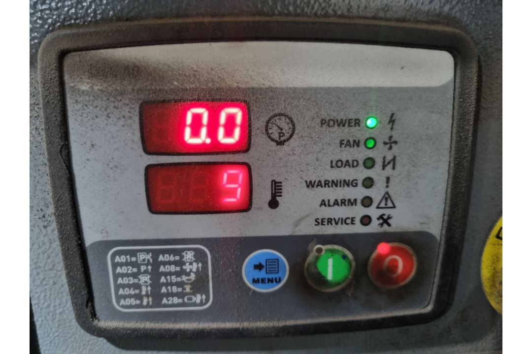 2016 Hertz Type HGS 4KW air compressor, S/No TV4000132 - 3ph/415V - Image 5 of 5