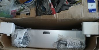 Stainless steel sink to box