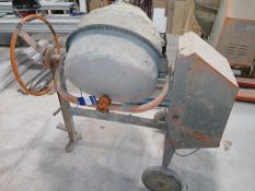 Unbadged mains powered cement mixer