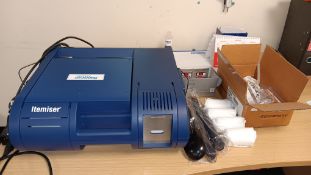 Rapiscan ITEMISER 40X explosions and narcotics detection device, S/N 24-2705 with accessories as