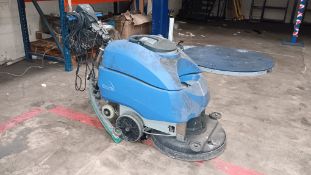 Numatic Twintec TT6650S floor scrubber and dryer, S/N 235232 (LOCATION Slough SL3 0ED)