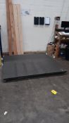 Industrial platform scales (200 x 200cm) with Ian Fellows CSW-20 3,000kg x 1kg Weight indicator,