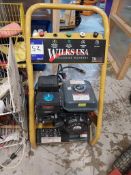Wilks USA Tx625i commercial petrol mobile pressure washer