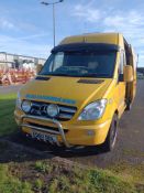 Mercedes-Benz Sprinter 313 Cdi Panel Van with Solar Panel to Roof; VRM: EO60 DDL; Odometer