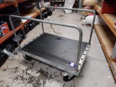 Heavy duty mobile trolley