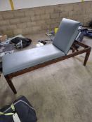Timber framed examination couch