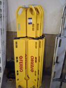 Five Ferno Cool EXL plastic spinal boards