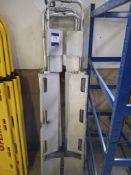 Five aluminium spinal boards