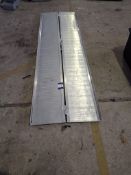 Aluminium wheelchair ramp