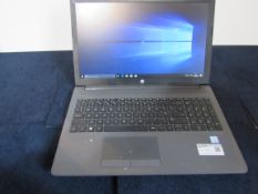 HP 250 G7 Laptop Intel core i5-8265U, 8GB Ram, Kioxia KBG40ZNV256GB Drive, Windows 10, no charger