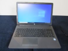 HP 250 G7 Laptop Intel core i5-8265U, 8GB Ram, Toshiba KBG30ZMV 256GB drive, Windows 10, no charger