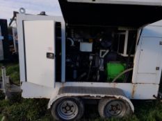 Jetchem towable diesel drivel very high-pressure Jetting unit, 71Litres per minute, 1110 bar, Serial