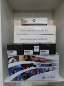 Various Rainbow Car Audio Products.