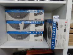 4 x MB QUART QM215CX Speaker Sets.
