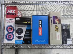 Various Car Audio Speakers Including MTX; AUDIOTEC; FISCHER; SCOSCHE etc.