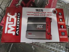 6 x Assorted Amplifiers MTXAUDIO; ROCKFORD; FOSGATE; AUDIOTEC; FISCHER etc.