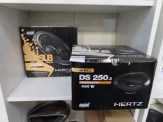 2 x HERTZ Subwoofers.