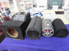 4 x Large Speakers - 1 x PIONEER; 1 x DPI etc