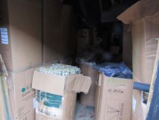 Large quantity of pipe insulation to store