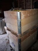 Contents to 2 timber pallet crates