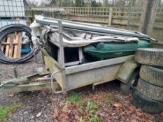 Single axel plant trailer