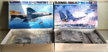 A Boxed Tamiya 60304 1/32 Scale McDONNELL DOUGLAS F15C Eagle; 60306 1/32 Scale McDONNELL DOUGLAS F-