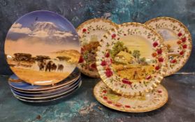 A set of four Royal Albert 