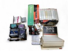 Scotch Magnetic Recording tape; Akai 20 J cassettes; Anatek Pocket Records; Pocket Sequencer; Pocket