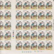 Stamps- A large accumulation of GB decimal presentation packs and PHQ cards in 5 binders and