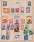Stamps - Penny Red and later, in an Album