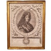 Vincenzo Maria Coronelli (1650-1718), by and after, (Louis XIV) Lodovico Il Grande, L'Invincibile,