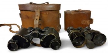 WW1 British binoculars, Prismatic No3 (MKI) x6 serial number 14287, Watson & Sons Ltd, London  1915,