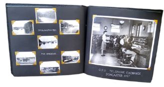 Militaria & Photography - a 1940/1950's snapshot photograph album, comprehensively annotated