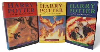 Rowling, J K, First Edition Harry Potter and The Half-Blood Prince, includes mis-print on page 99 '