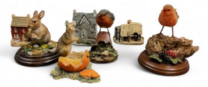A Border Fine Art model, Harvest Mouse and Orange, 11.5cm high;  others, Christopher Holt and Co 101