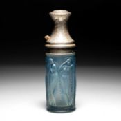 RENÉ LALIQUE (FRENCH, 1860-1945), A 'DRAPÉES DANSANT' ATOMISER
